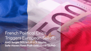 この記事の続きを読む Amillex Daily Market Review: French Political Crisis Triggers European Selloff; AMD Surges 30% to Lift U.S. Stocks; Safe-Haven Flows Push Gold Above $3,940