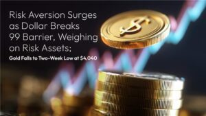 Lesen Sie mehr zum Artikel Amillex Daily Market Review: Risk Aversion Surges as Dollar Breaks 99 Barrier, Weighing on Risk Assets; Gold Falls to Two-Week Low at $4,040