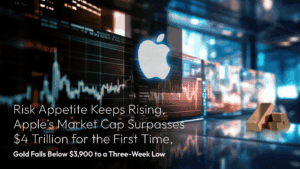 Read more about the article Amillex Daily Market Review: Risk Appetite Keeps Rising, Apple’s Market Cap Surpasses $4 Trillion for the First Time, Gold Falls Below $3,900 to a Three-Week Low