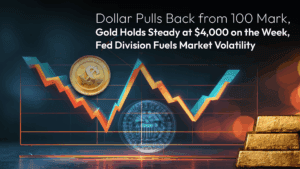 閱讀有關該文章的更多信息 Amillex Daily Market Review: Dollar Pulls Back from 100 Mark, Gold Holds Steady at $4,000 on the Week, Fed Division Fuels Market Volatility