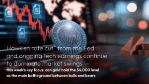 Đọc thêm về bài viết Amillex Daily Market Commentary:“Hawkish rate cut” from the Fed and ongoing tech earnings continue to dominate market swings — this week’s key focus: can gold hold the $4,000 level as the main battleground between bulls and bears
